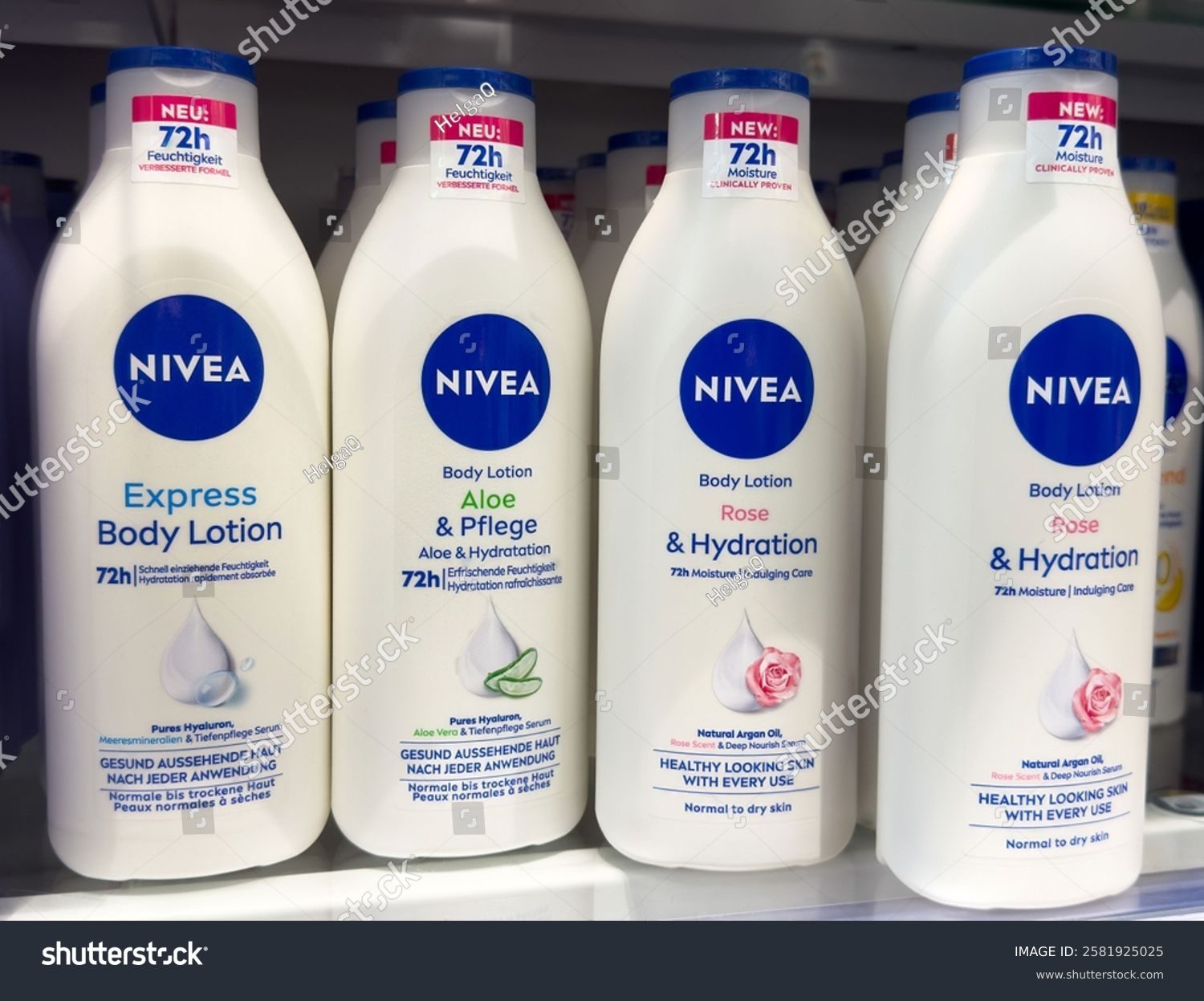 Nivea body lotion