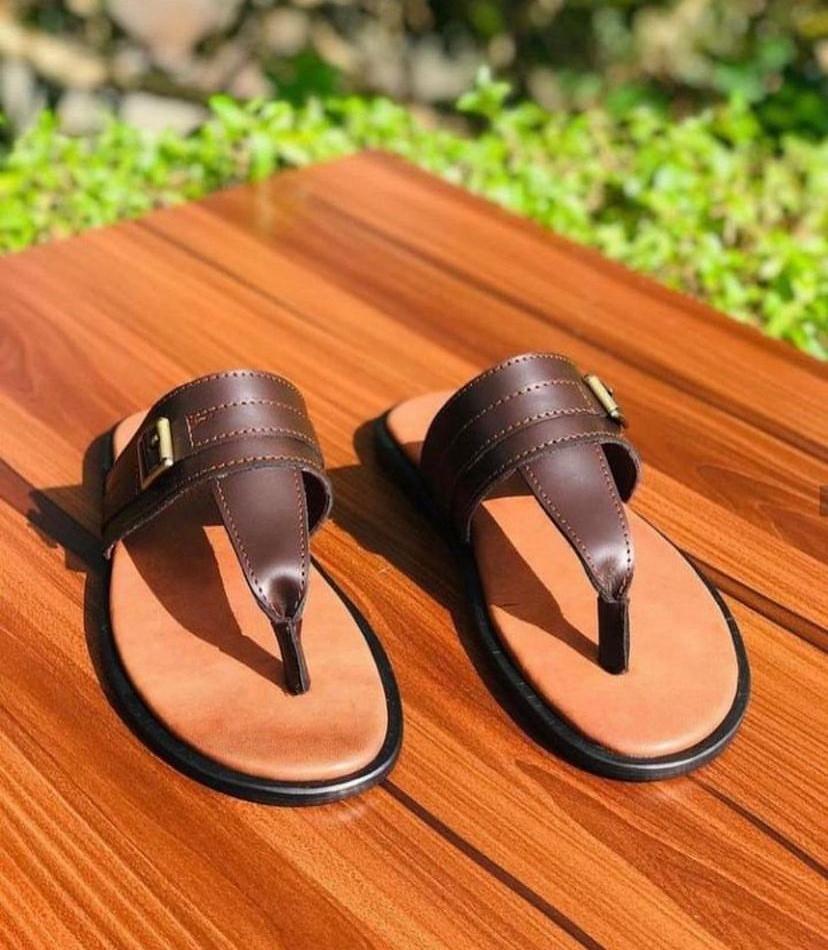 Leather slide