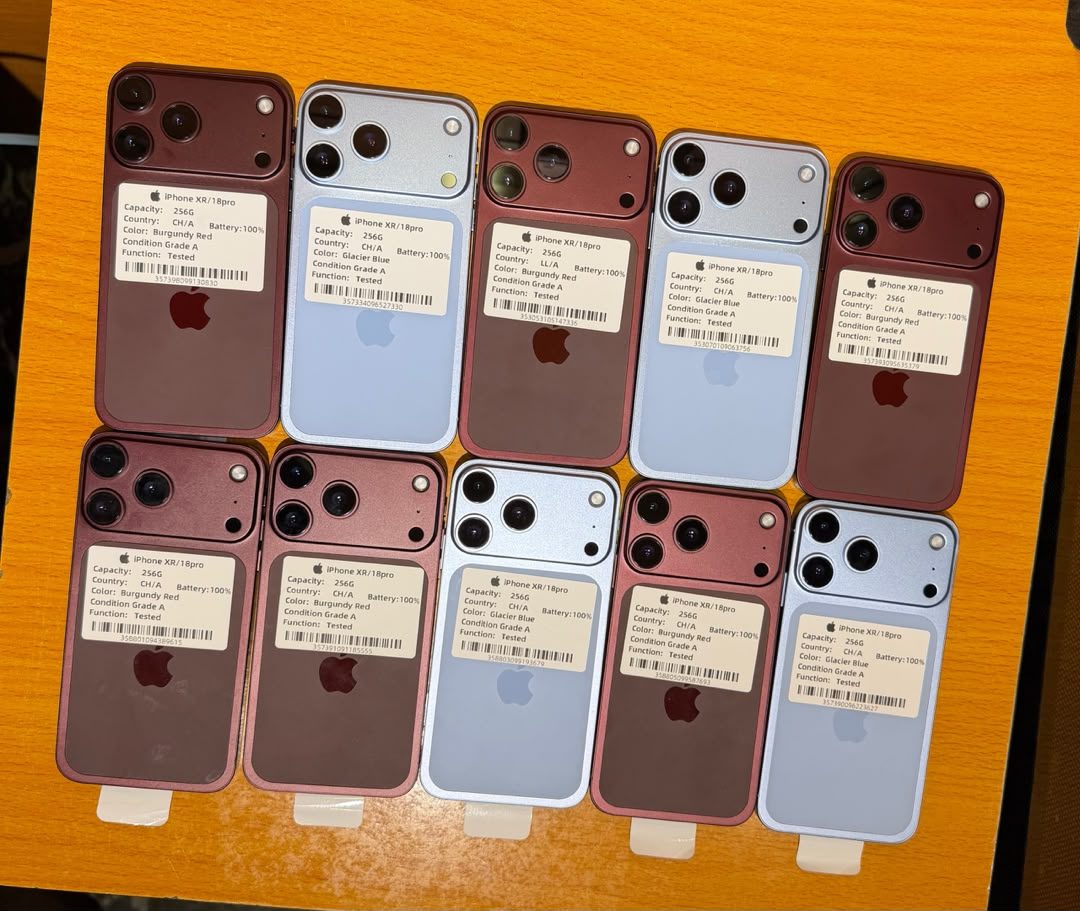IPHONE XR 256GB CONVERTED TO IPHONE 18PRO MAX
