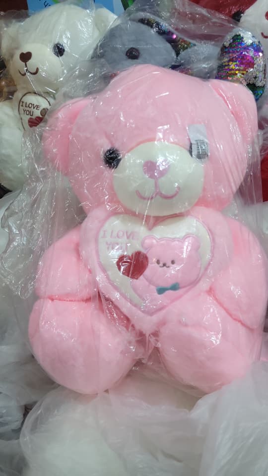 Pink “I Love You” Teddy Bear