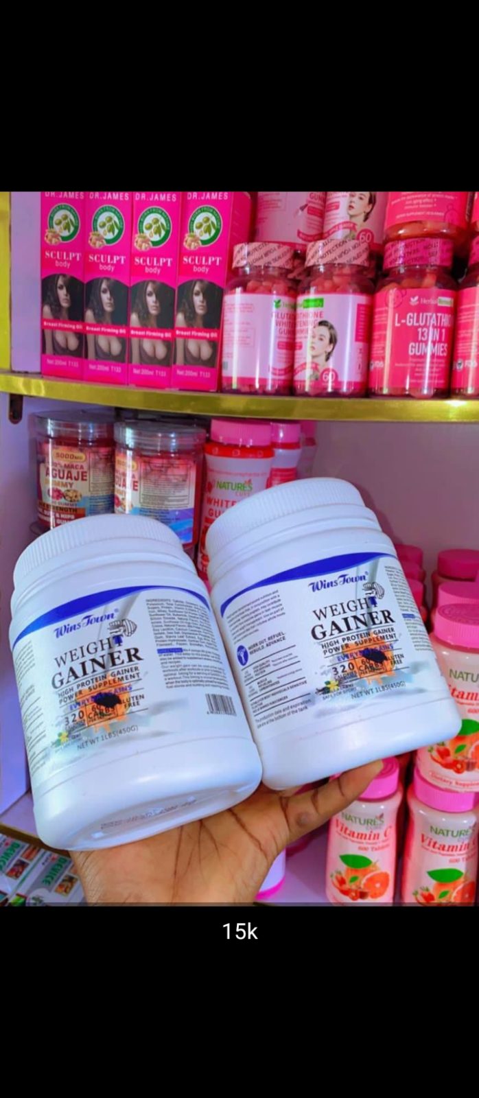 Weight gain powder
