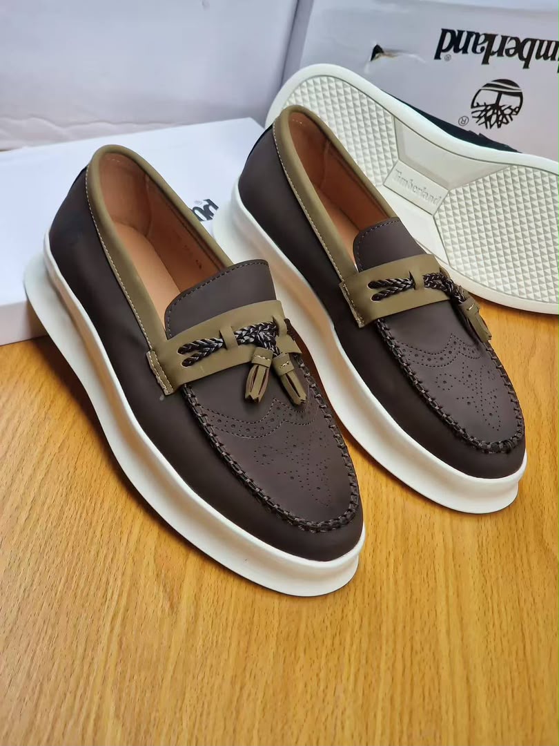 Two-Tone Tassel Brown