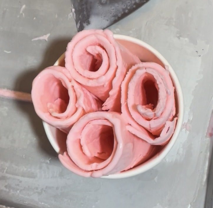 Single flavor ice cream