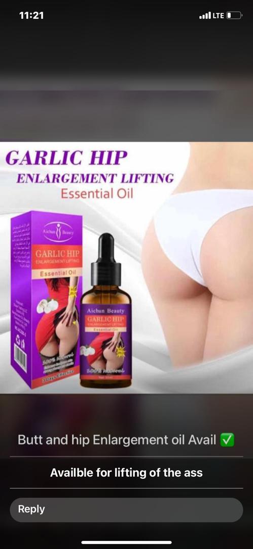Butt enlargement oil