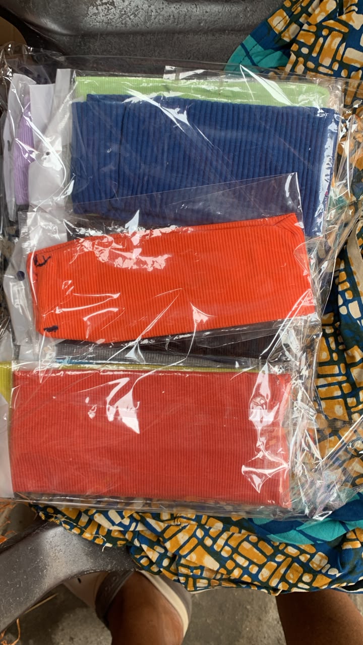 ribbed elastic headband