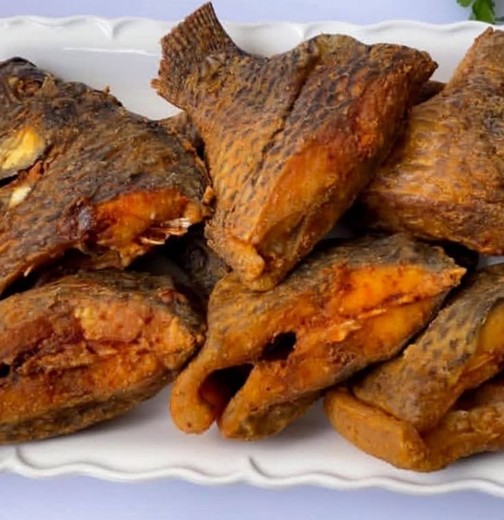 Fried Croaker Fish