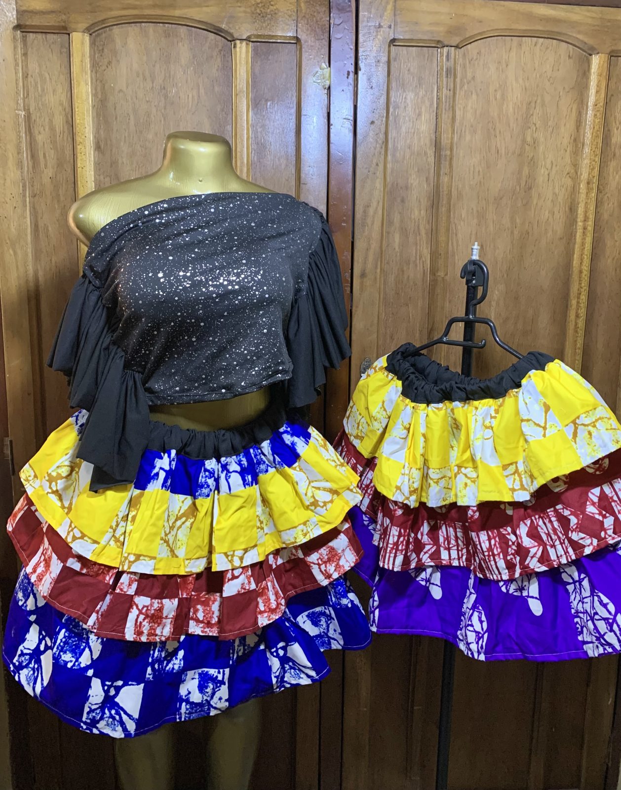 BBL SKIRT (yellow, red, blue)