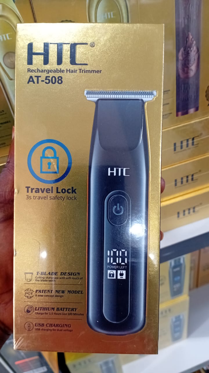 HTC RECHARGEABLE HAIR CLIPPER AT-508