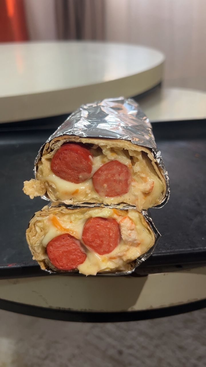 Mixed Shawarma with 1 sausage