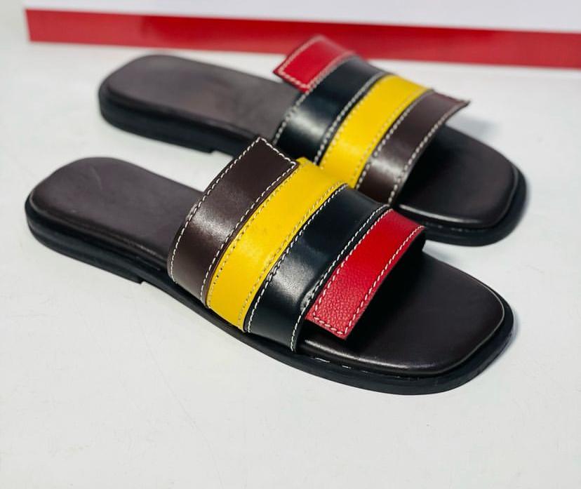 Leather slide