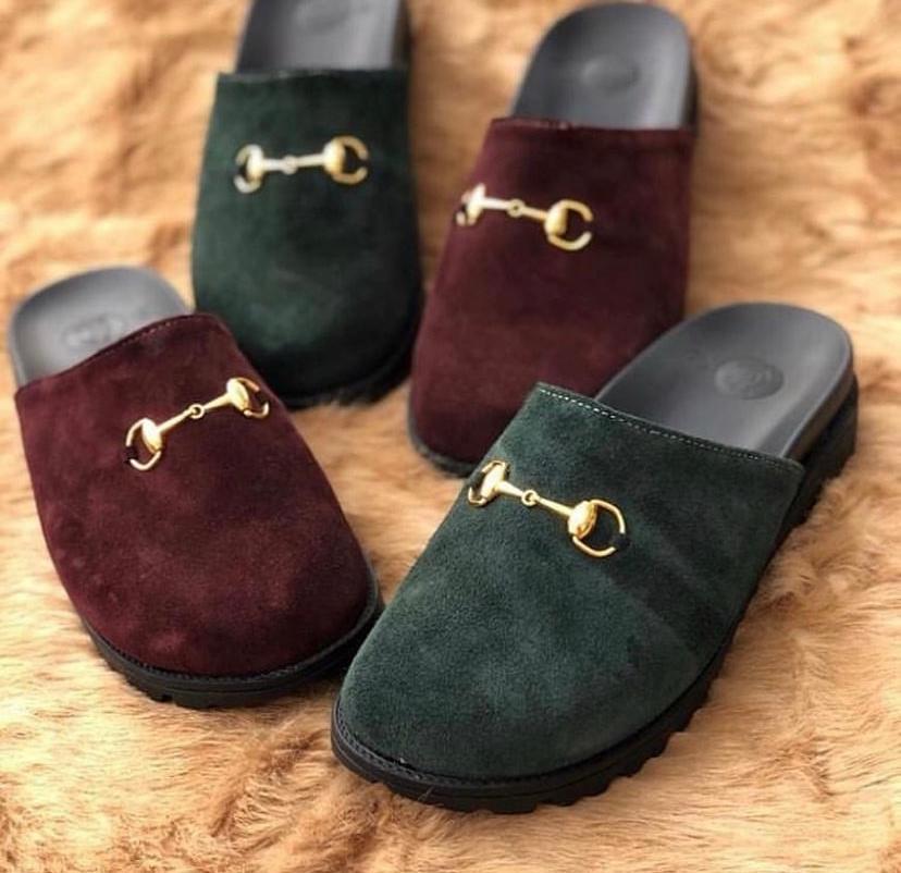 Half cover designer shoe