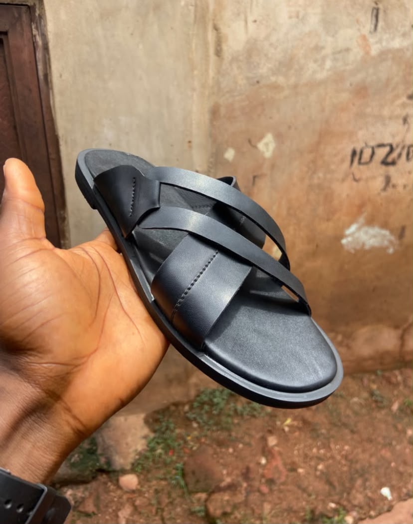 Leather slide