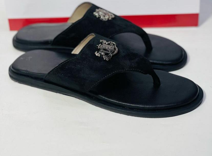 Leather slide