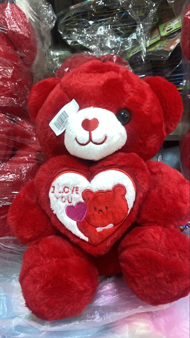 Red “I Love You” Teddy Bear