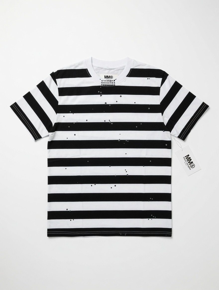 Stripped Tees (white and black)