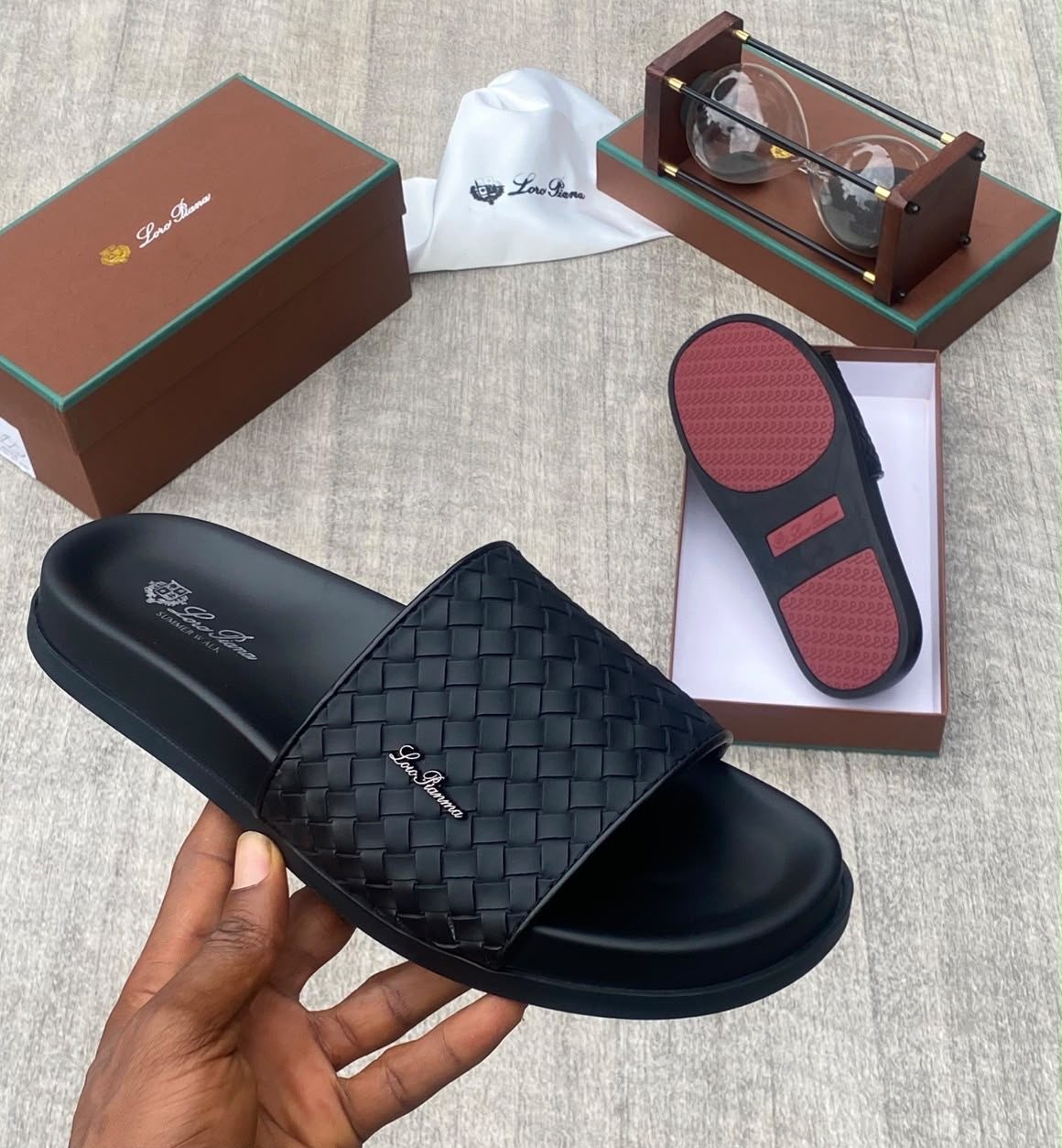 PIANO LOLO PALM SLIPPERS 💯✅✌️😎