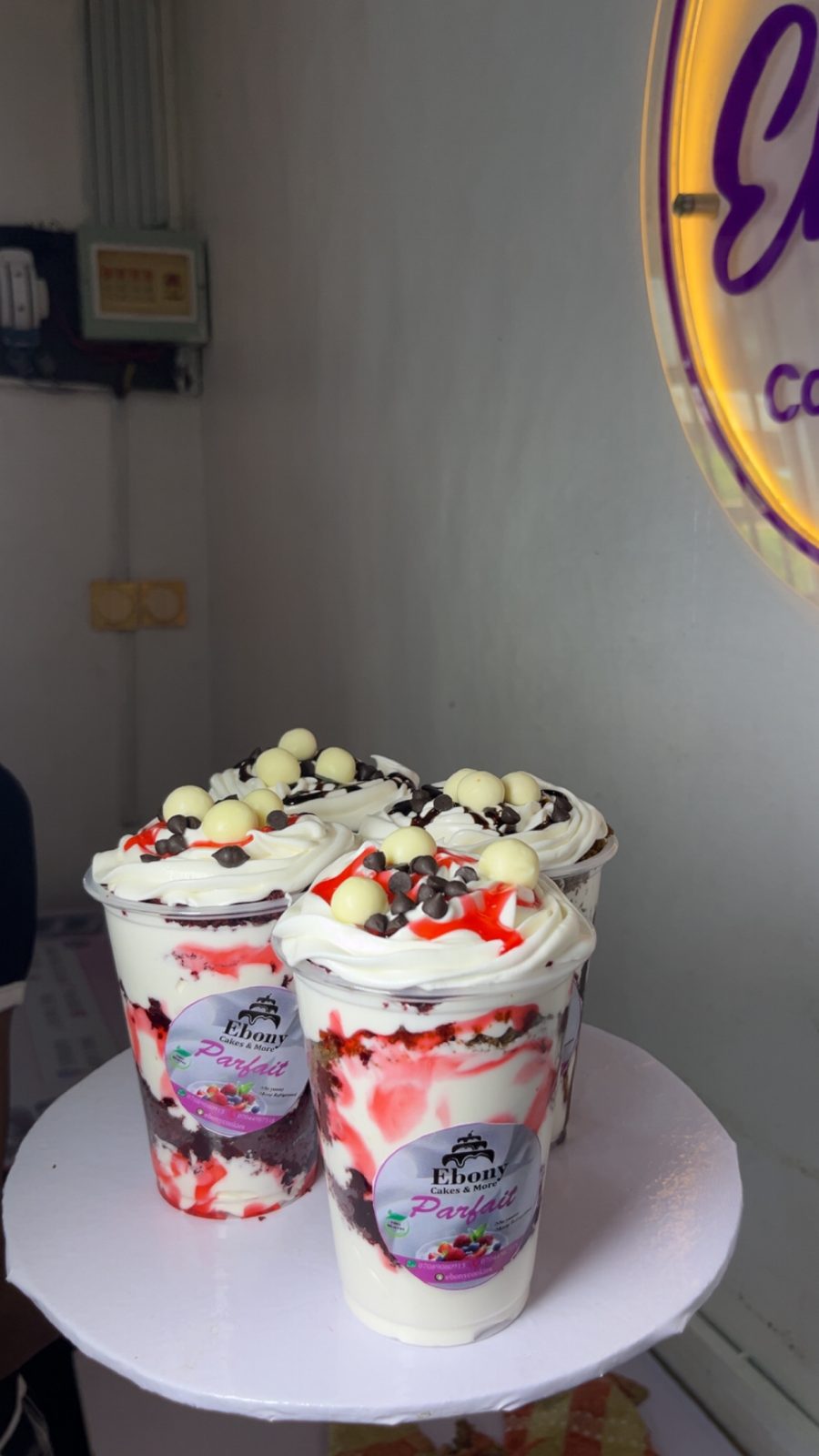 Cake parfait