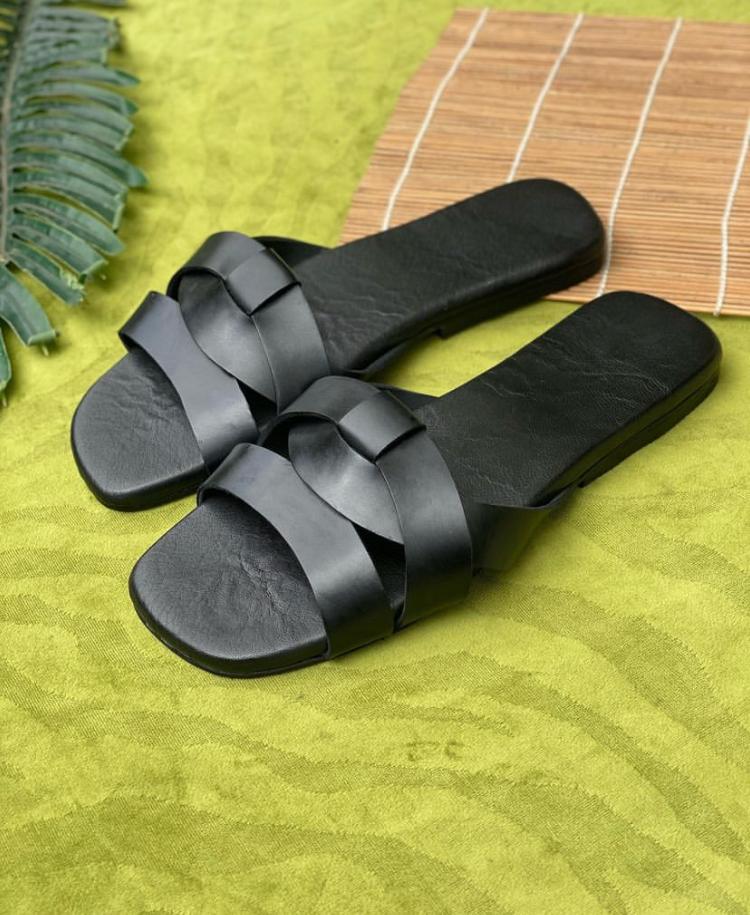 Leather slide