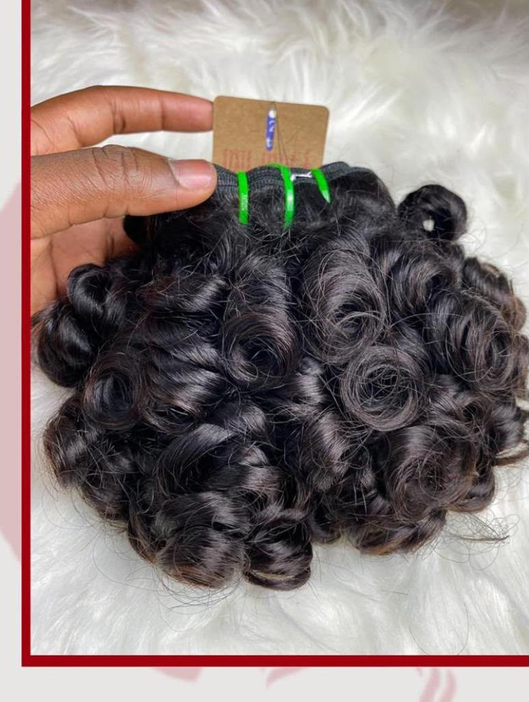 Star curl can be use for fringe bounce