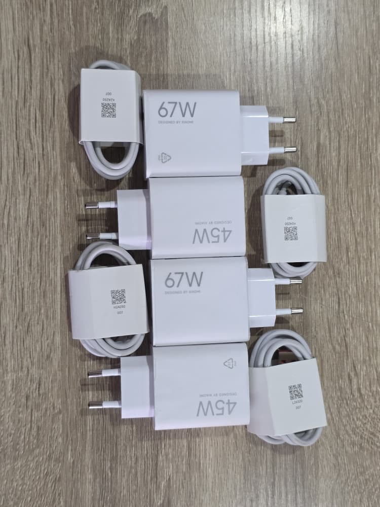 Xiaomi original chargers