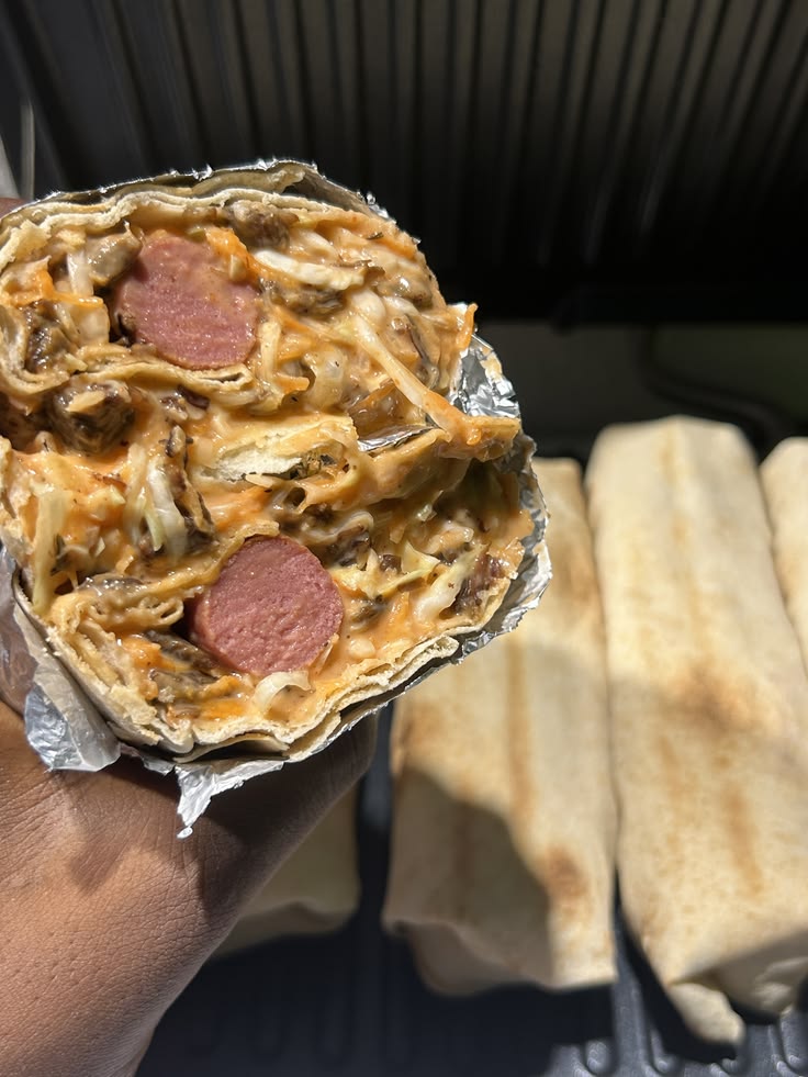 Double Sausage Creamy Shawarma
