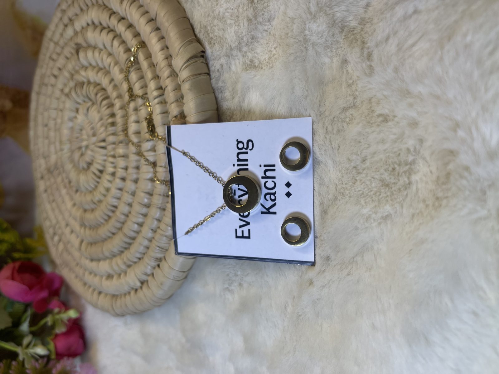 Circle Pendant Neck piece