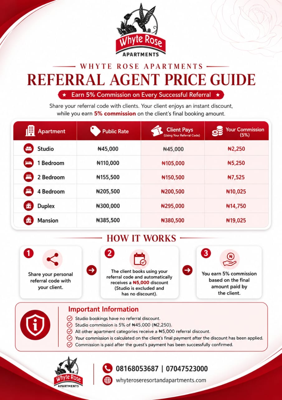 Work with us as an agent.