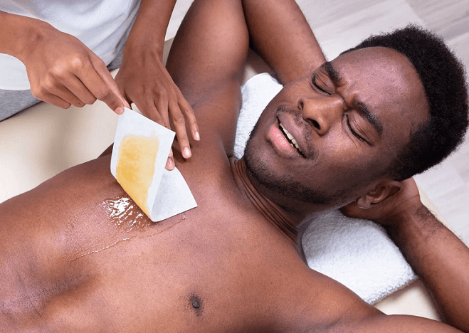 Male Chest Wax