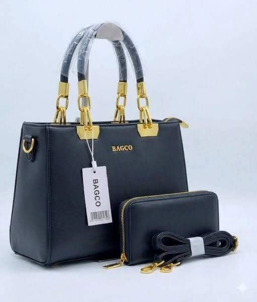 BAGCO leather bag — Black