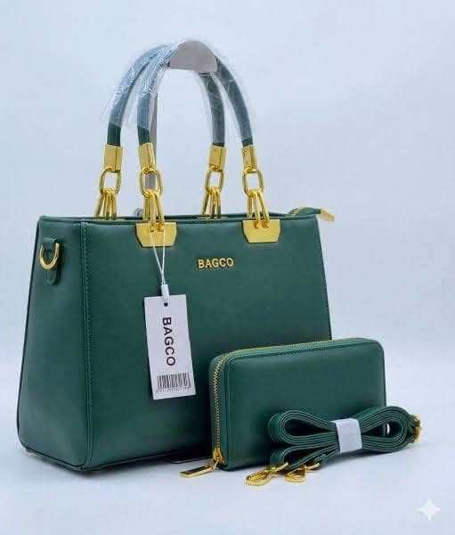 BAGCO leather bag — Green